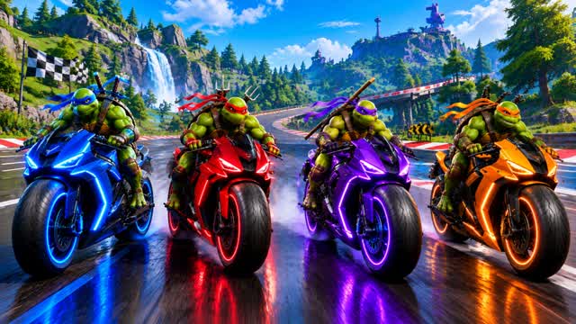 WACKY RACES - CAR GAME — Fortnite Creative map cover art
