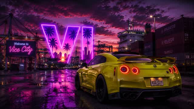 GTA VI🌴VICE CITY VI GTA6🌴RACE6 — Fortnite Creative map