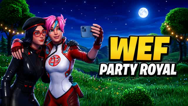 WEF PARTY ROAYL — Fortnite Creative map cover art