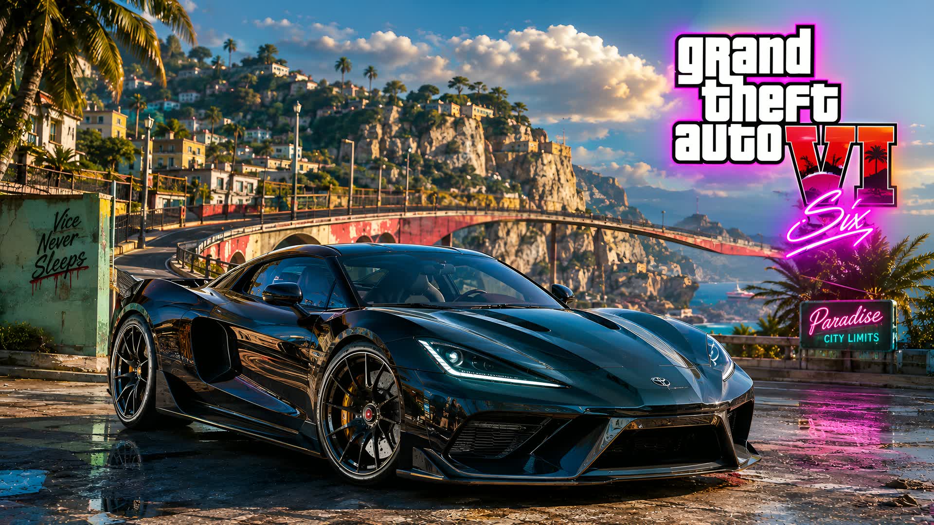 GTA6 VI NEVADA STREET — Fortnite Creative map