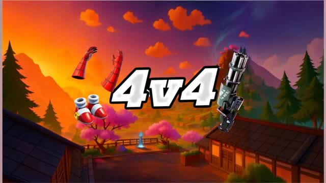 GRAND GDA 4V4 🏙️ — Fortnite Creative map cover art