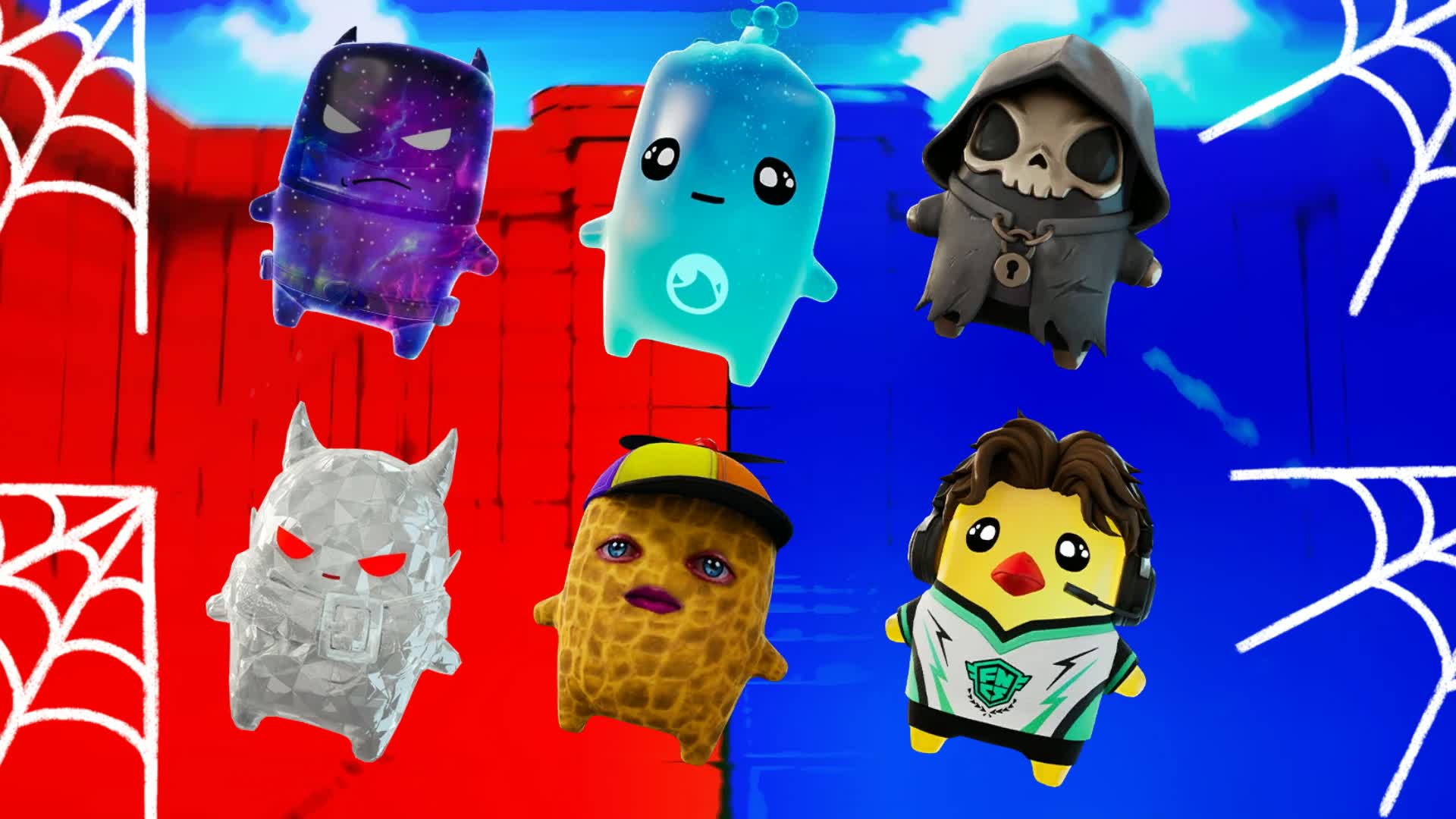 RVB RED VS MEGA  LYKOS — Fortnite Creative map