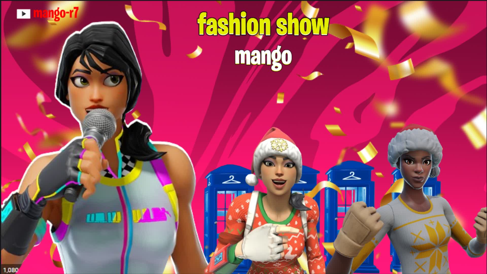 Fashion show Mango — Fortnite Creative map