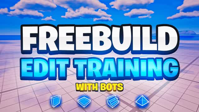 [BLUE] CREATIVE WARM-UP FreeBuild — Fortnite Creative map