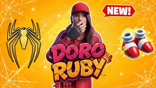 SPIDER-MAN DORO RUBY — Fortnite Creative map cover art
