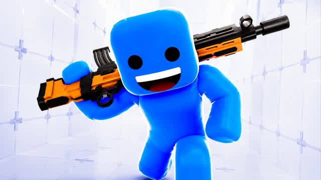 RED VS BLUE WIDESCREEN 🔴🔵 — Fortnite Creative map cover art