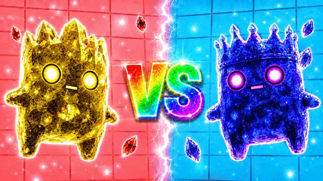 RED VS BLUE🔴🔵 SUPER FUNNY — Fortnite Creative map cover art