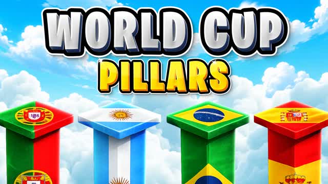 Football World Cup Pillars — Fortnite Creative map
