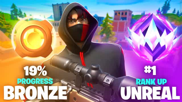 ONE SHOT TILTED TOWERS — Fortnite Creative map cover art
