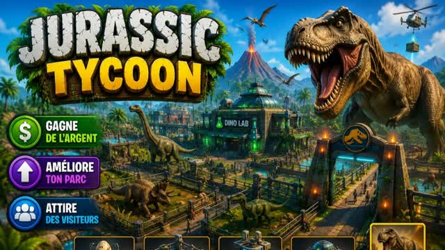 tycoon jurassic — Fortnite Creative map