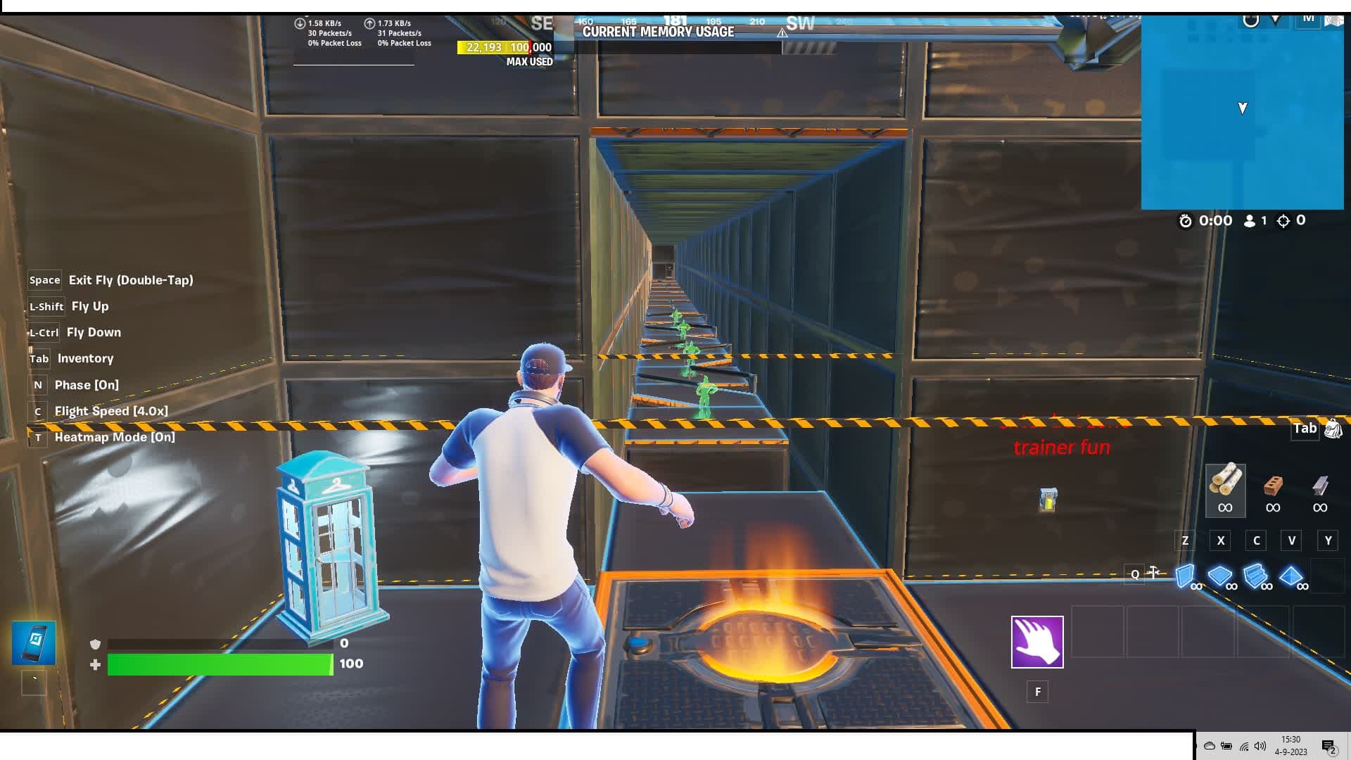 death run — Fortnite Creative map