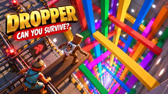 DROPPER - EASY TO IMPOSSIBLE — Fortnite Creative map
