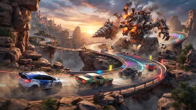 Steel Beast Rush 🏎️💥 — Fortnite Creative map
