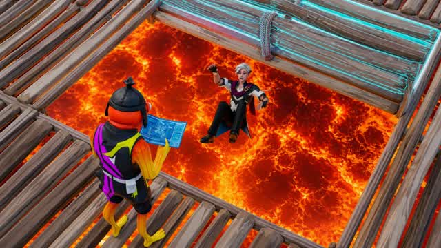 EDIT FLOOR 📝 - طيح خصمك — Fortnite Creative map