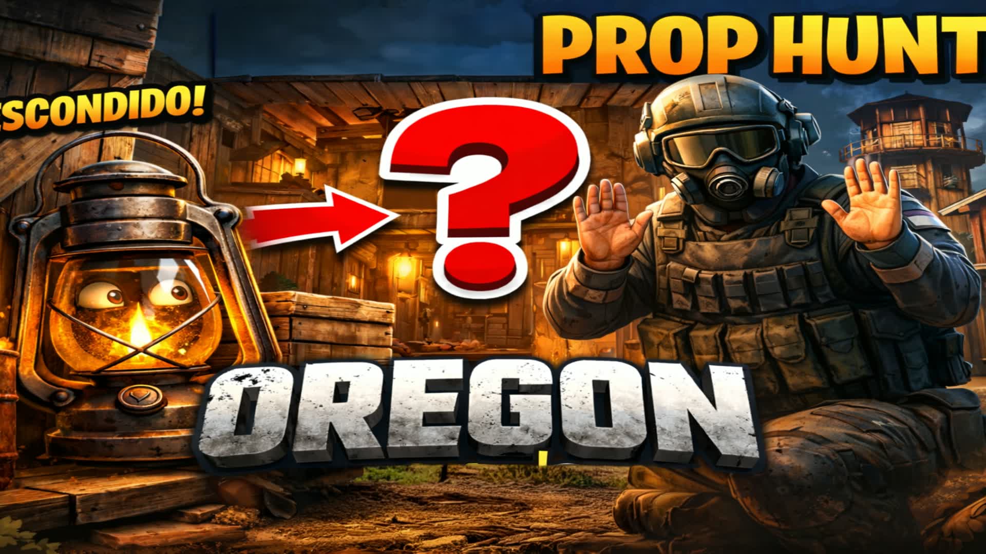 OREGON R6 PROP HUNT — Fortnite Creative map