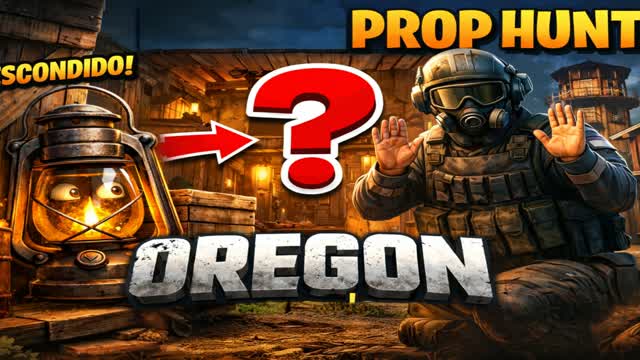 OREGON R6 PROP HUNT — Fortnite Creative map cover art