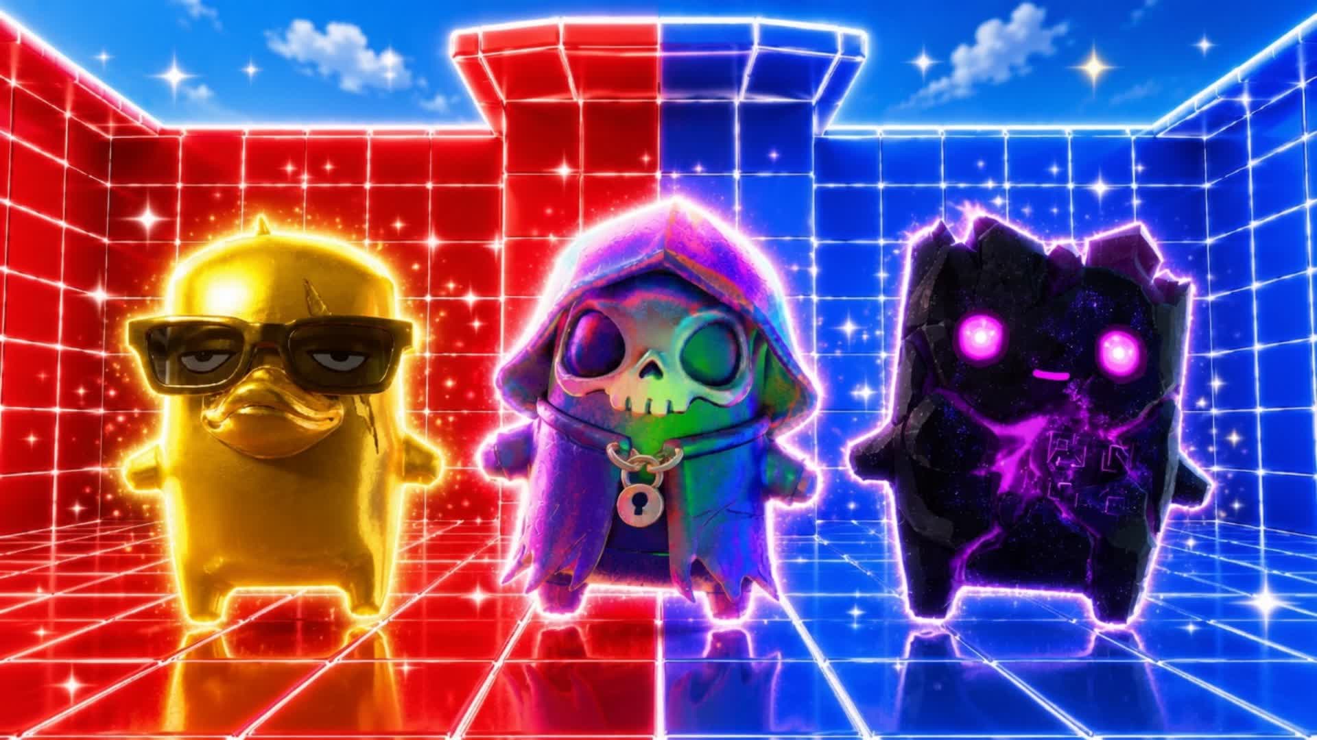 RED VS BLUE GIOGGY🔴🔵 — Fortnite Creative map