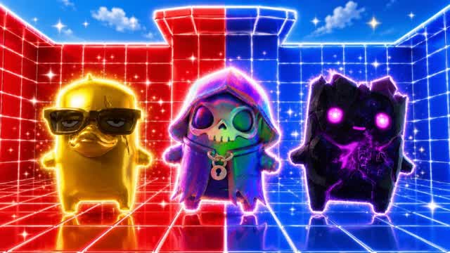 RED VS BLUE GIOGGY🔴🔵 — Fortnite Creative map cover art
