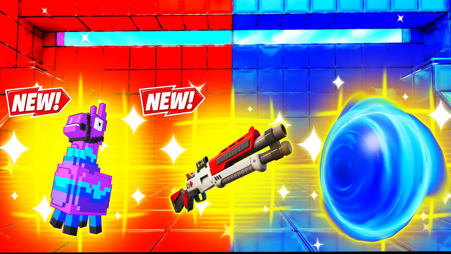 Red vs Blue: Infinite Clash 🔴🔵 — Fortnite Creative map