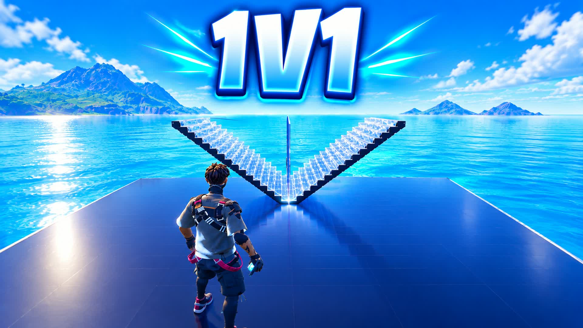 1v1 UNLEASHED — Fortnite Creative map