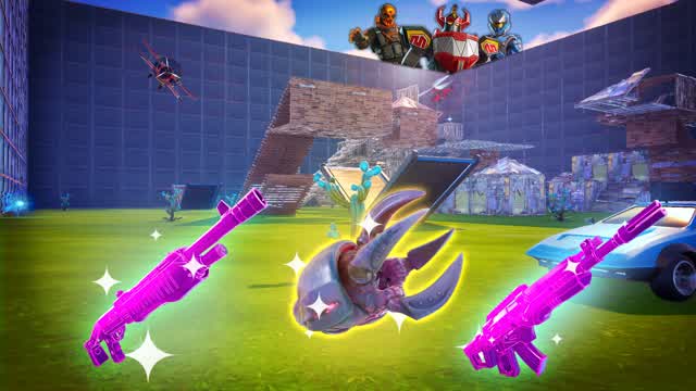 Bot Battle Free For All (16/16) — Fortnite Creative map cover art