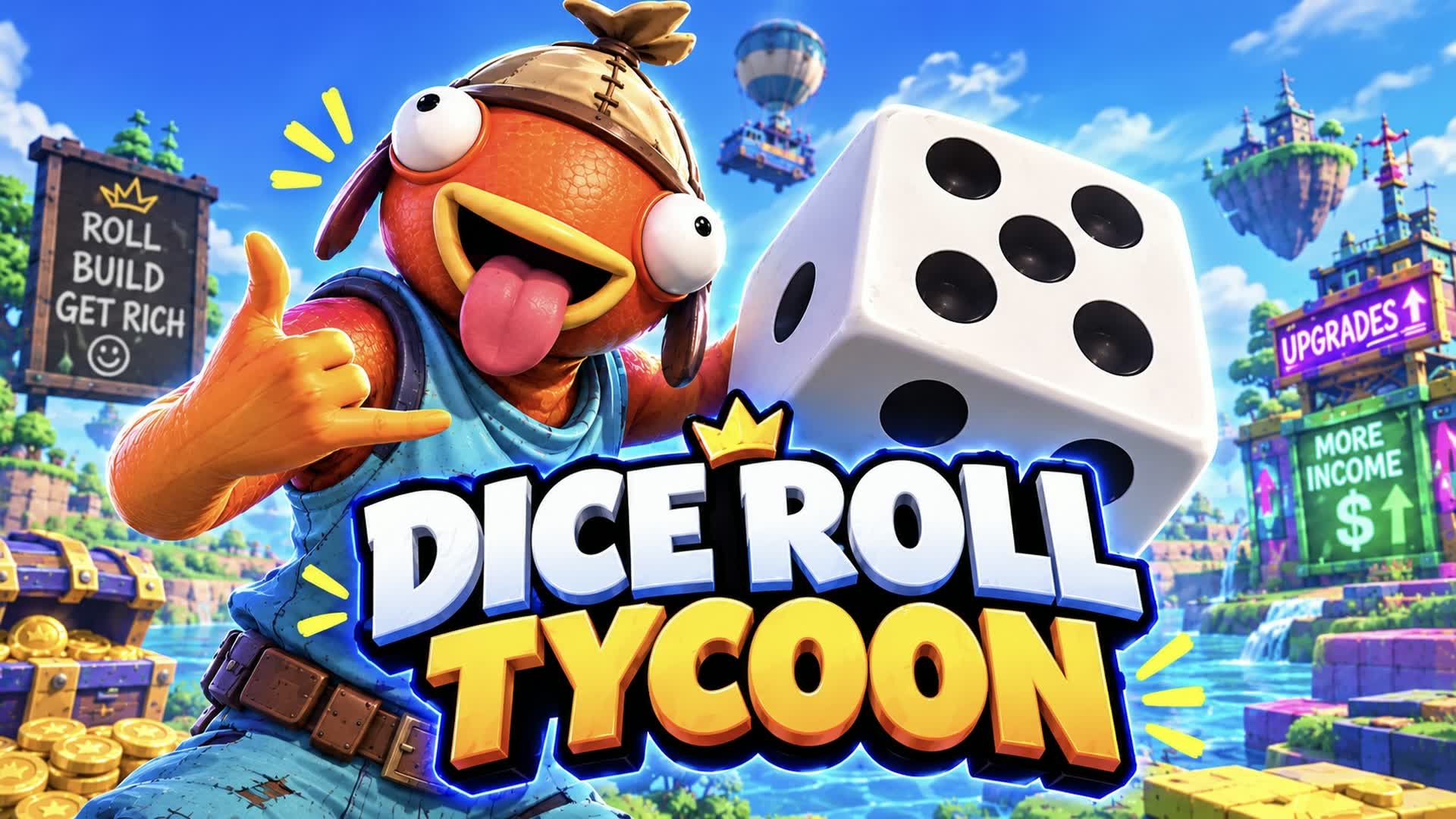 Dice Roll Tycoon — Fortnite Creative map