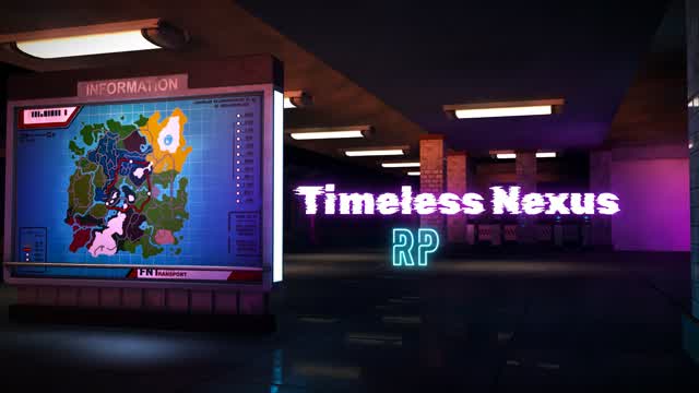 Timeless Nexus — Fortnite Creative map cover art