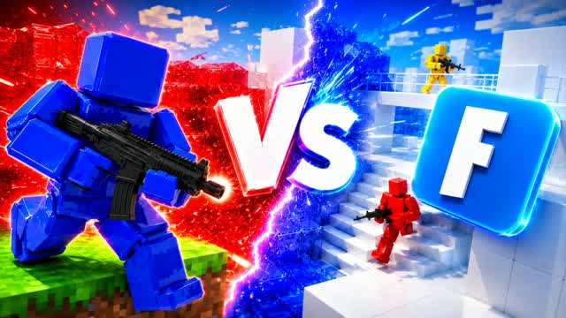 🔵RED VS BLUE RIVALS FNN🔴 — Fortnite Creative map