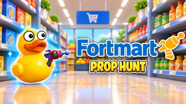 FORTMART PROP HUNT 🛒 — Fortnite Creative map