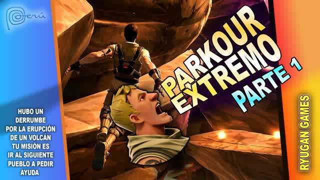 PARKOUR EXTREMO PARTE 1 — Fortnite Creative map cover art