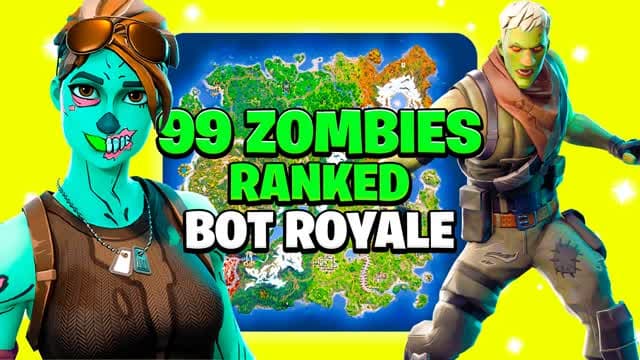 99 ZOMBIE - ZOMBIE ROYALE — Fortnite Creative map