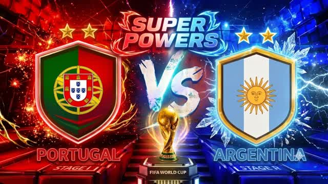 😨PORTUGAL VS ARGENTINE RED VS BLUE🔴🔵 — Fortnite Creative map