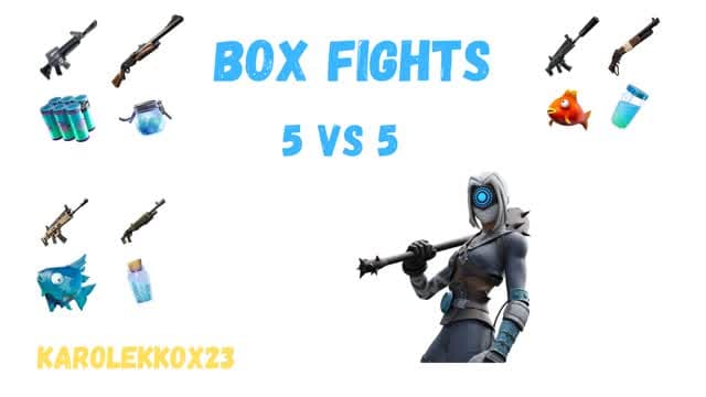 💎5v5 BOX FIGHT💎📦 — Fortnite Creative map cover art