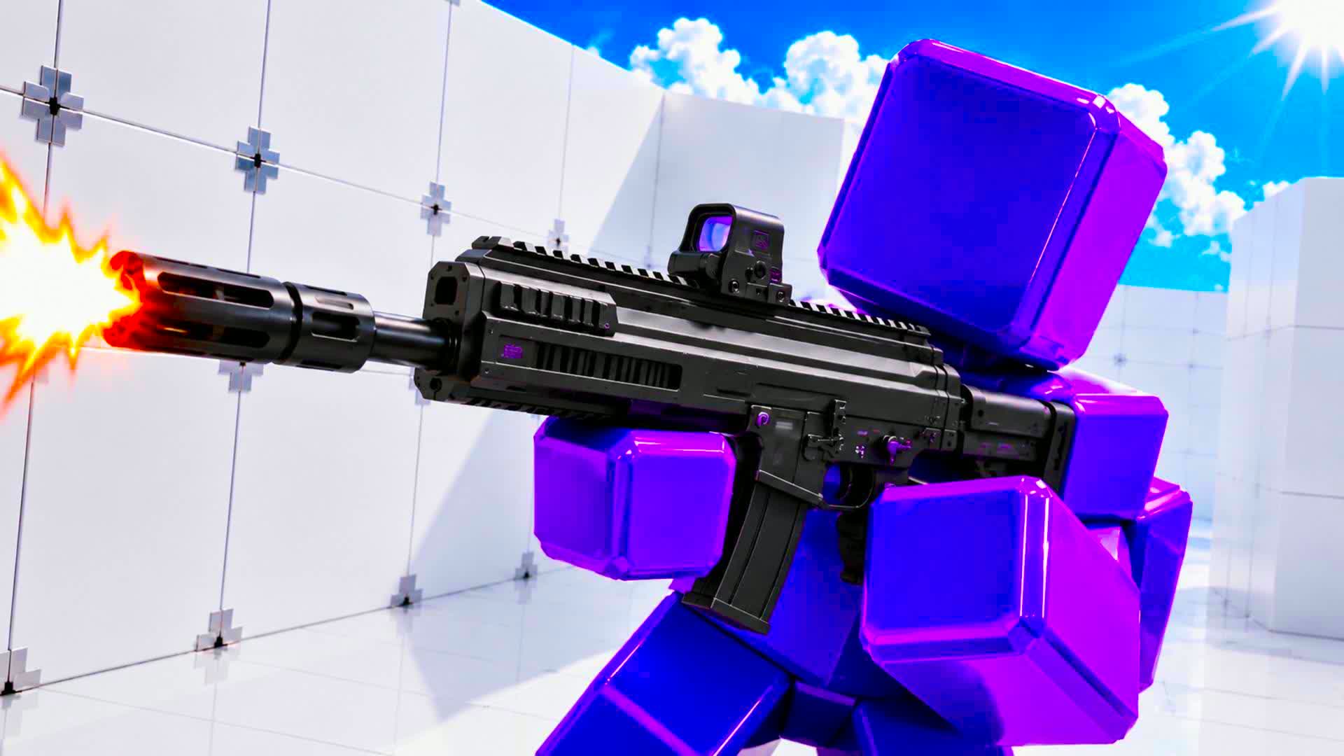 rvb red vs blue gulli decke nuke 1 v 1 — Fortnite Creative map