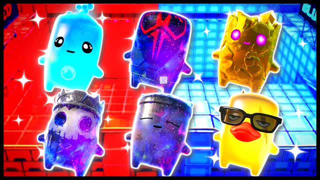 BLUE VS RED ORBIT FIRE 🔵🔴 — Fortnite Creative map