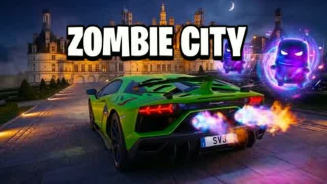 THE GRAND ZOMBIE CAR 🌴🌴 — Fortnite Creative map