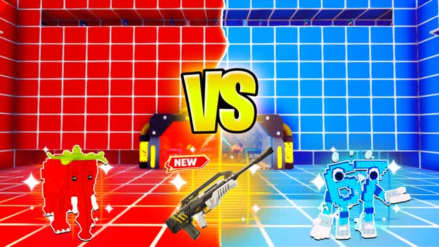 🔴🔵 BRAINROT RED VS BLUE 🔴🔵 — Fortnite Creative map