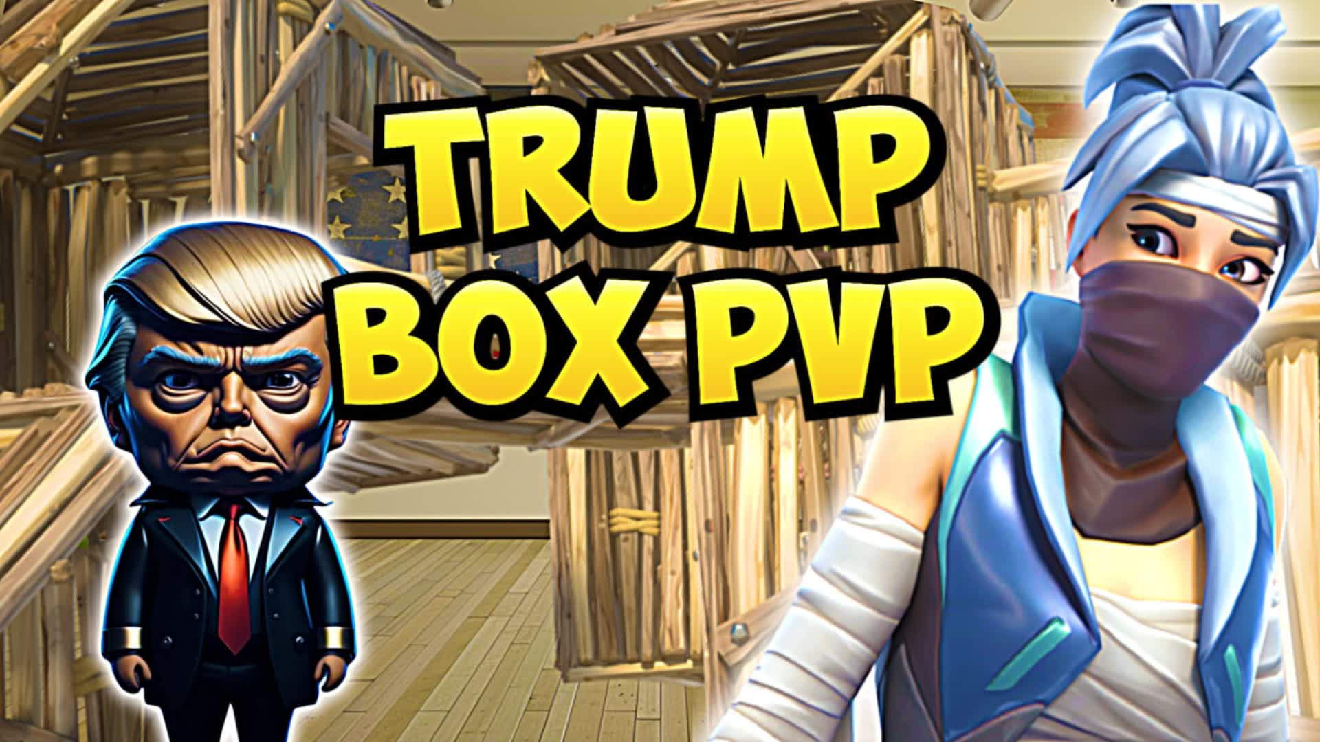 TRUMP Box Fight — Fortnite Creative map