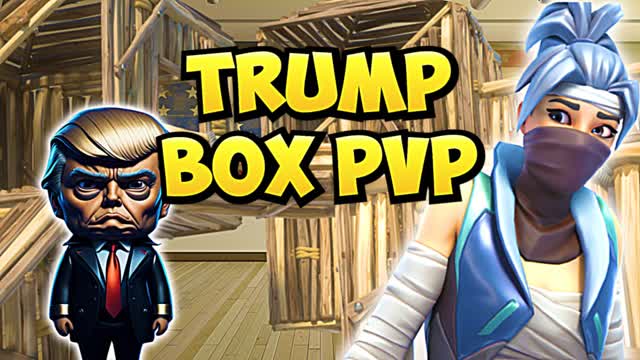 TRUMP Box Fight — Fortnite Creative map cover art