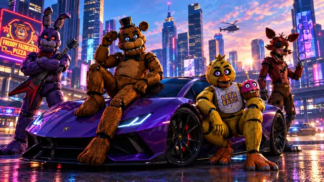 fnaf driving ffa β Fortnite Creative map