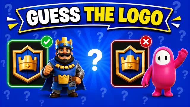 GUESS CORRECT LOGO PARKUR — Fortnite Creative map cover art