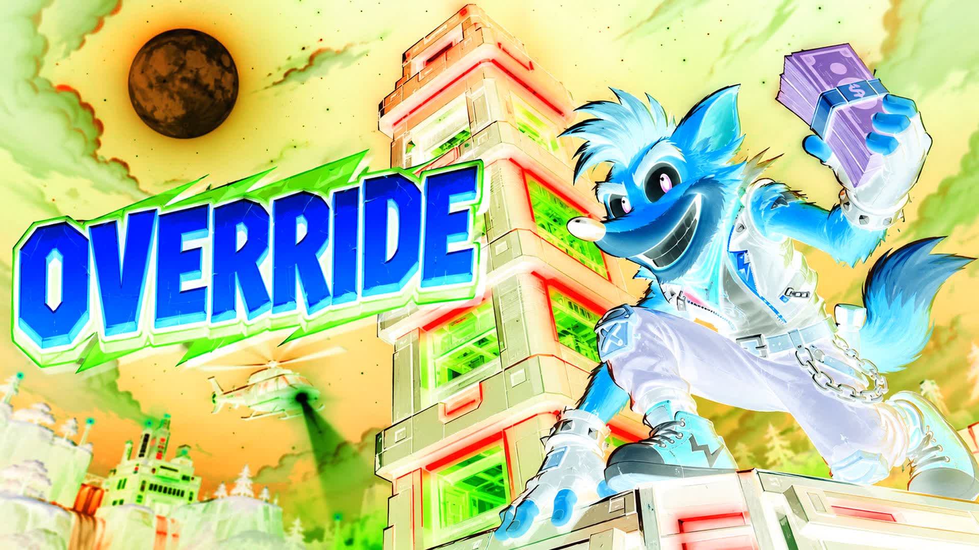 OVERRIDE TYCOON 🎰 — Fortnite Creative map