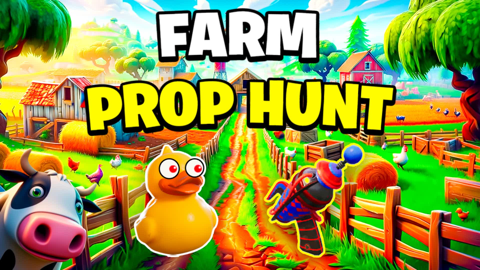 FARM PROP HUNT 🌽 — Fortnite Creative map
