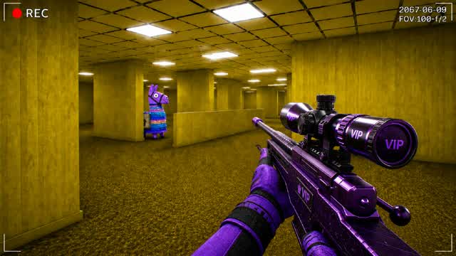 BACKROOMS CALLOUT RVB — Fortnite Creative map