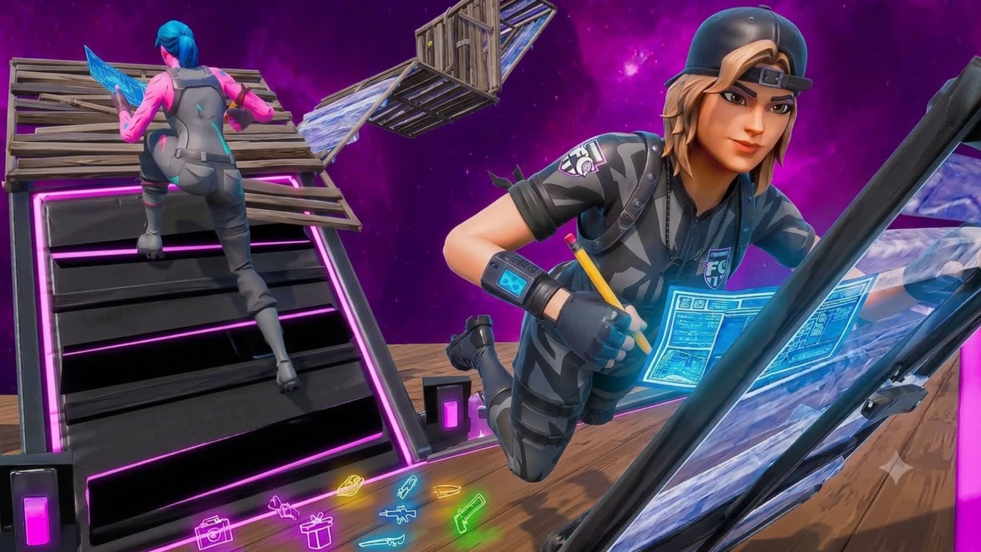 Voltrix galaxie 1v1 — Fortnite Creative map