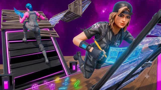 Voltrix galaxie 1v1 — Fortnite Creative map cover art