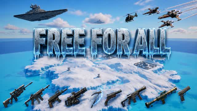 Winter Drive FFA — Fortnite Creative map