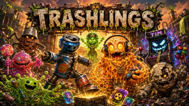 TRASHLINGS — Fortnite Creative map cover art