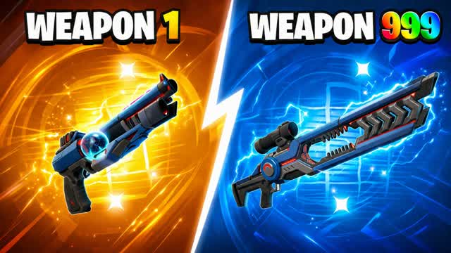 🤪 CRAZY GUN GAME [STRATEGY] — Fortnite Creative map