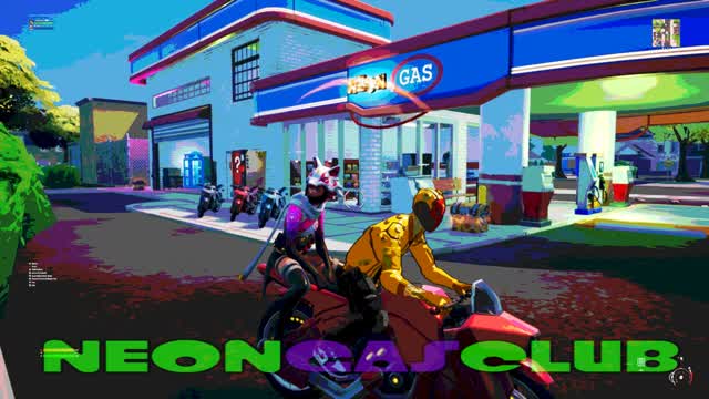 Neon Gas Club — Fortnite Creative map